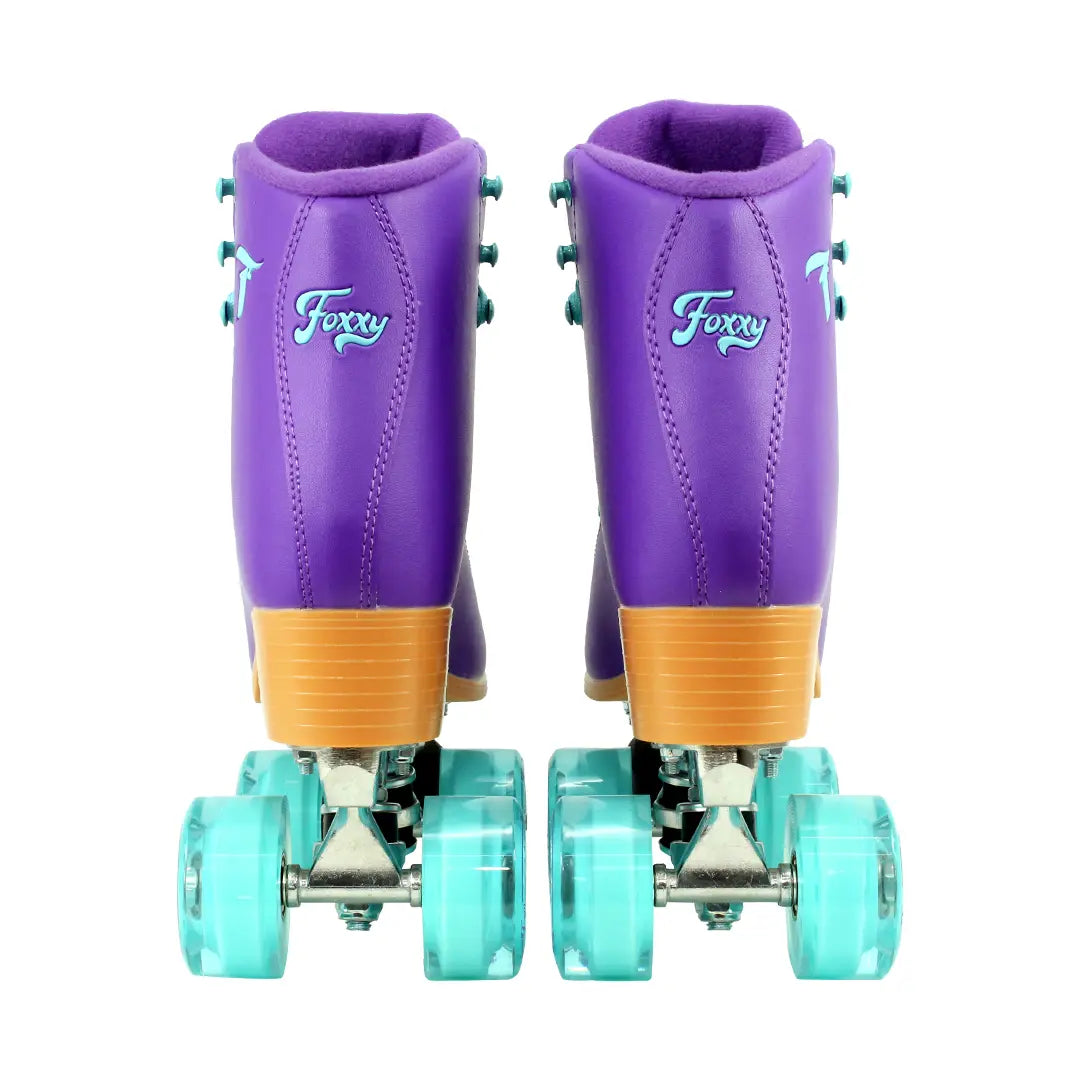 Patins Foxxy Roxo - 58mm x 32mm ABEC-5