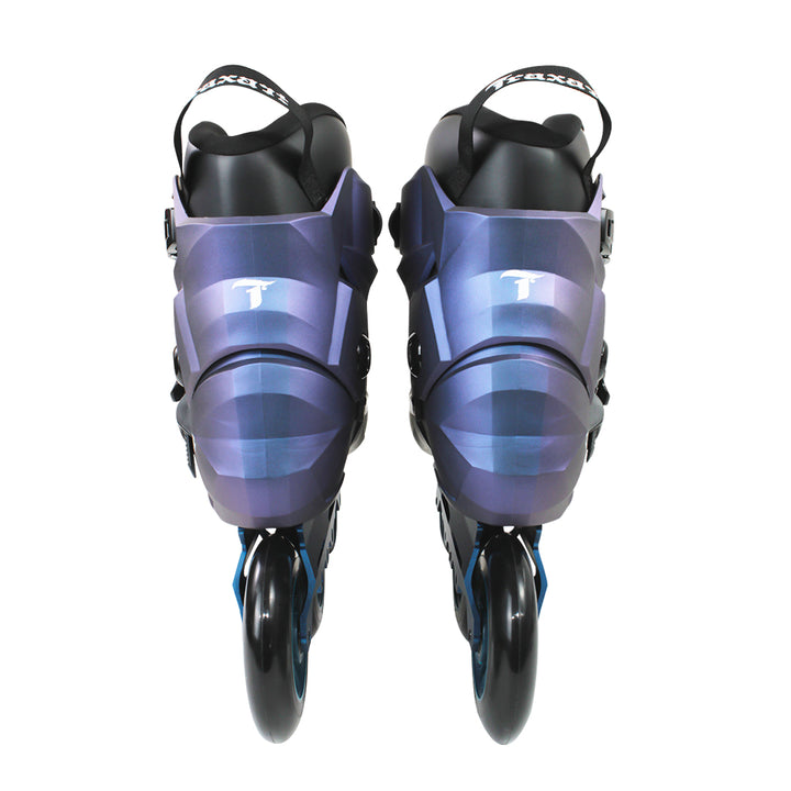 Patins New Revolt R3 Azul Holográfico - 110mm ABEC-9 Cromo