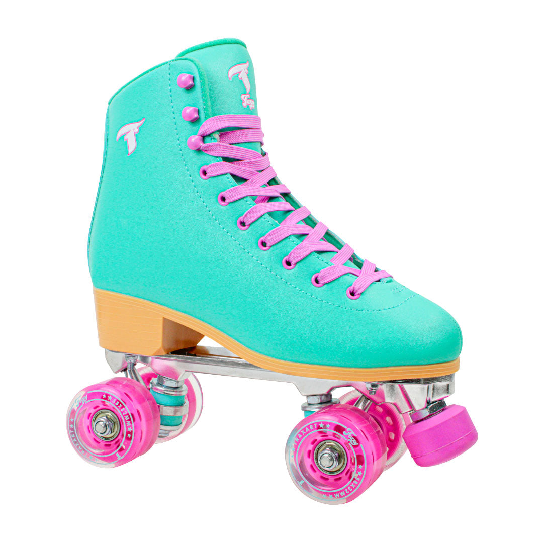 Patins Foxxy Verde Acqua - 58mm x 32mm ABEC-9