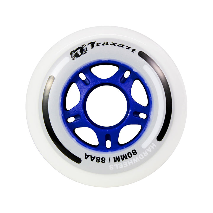 Jogo de Rodas Fitness Hardwheels 80mm/88AA - Branca