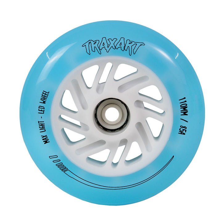 Jogo de Rodas LED Special Max Azul 110mm/85A