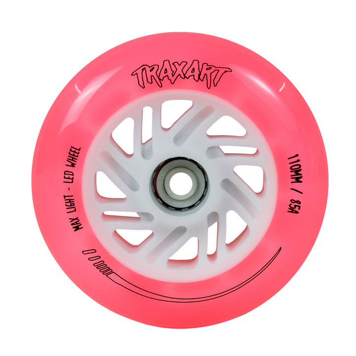 Jogo de Rodas LED Special Max Rosa 110mm/85A
