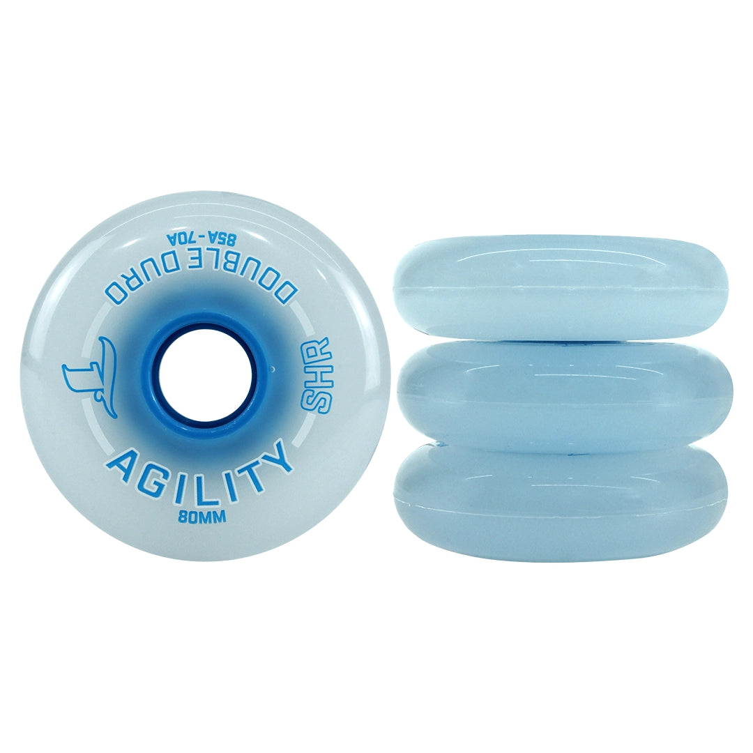 Jogo de Rodas Freestyle Agility 80mm/85A-70A