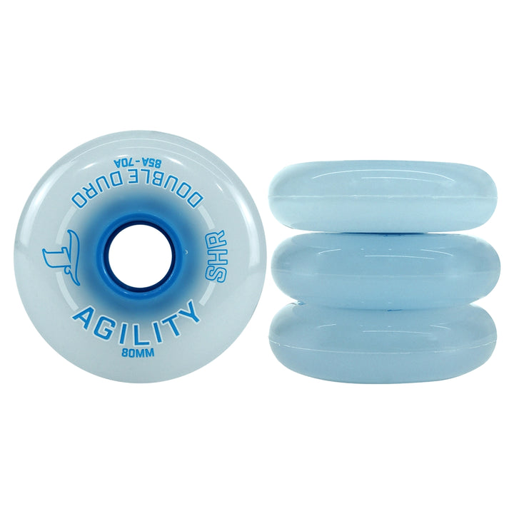 Jogo de Rodas Freestyle Agility 80mm/85A-70A