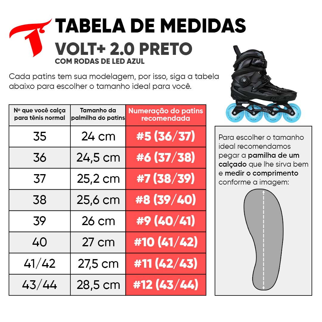 Kit Intermediário Volt Preto com Rodas LED + (Brinde)