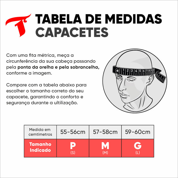 Capacete Pró Brasil DL-093