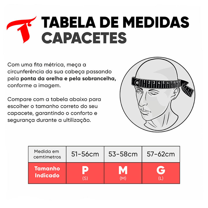Capacete Intermediário Eagle Preto GC-119