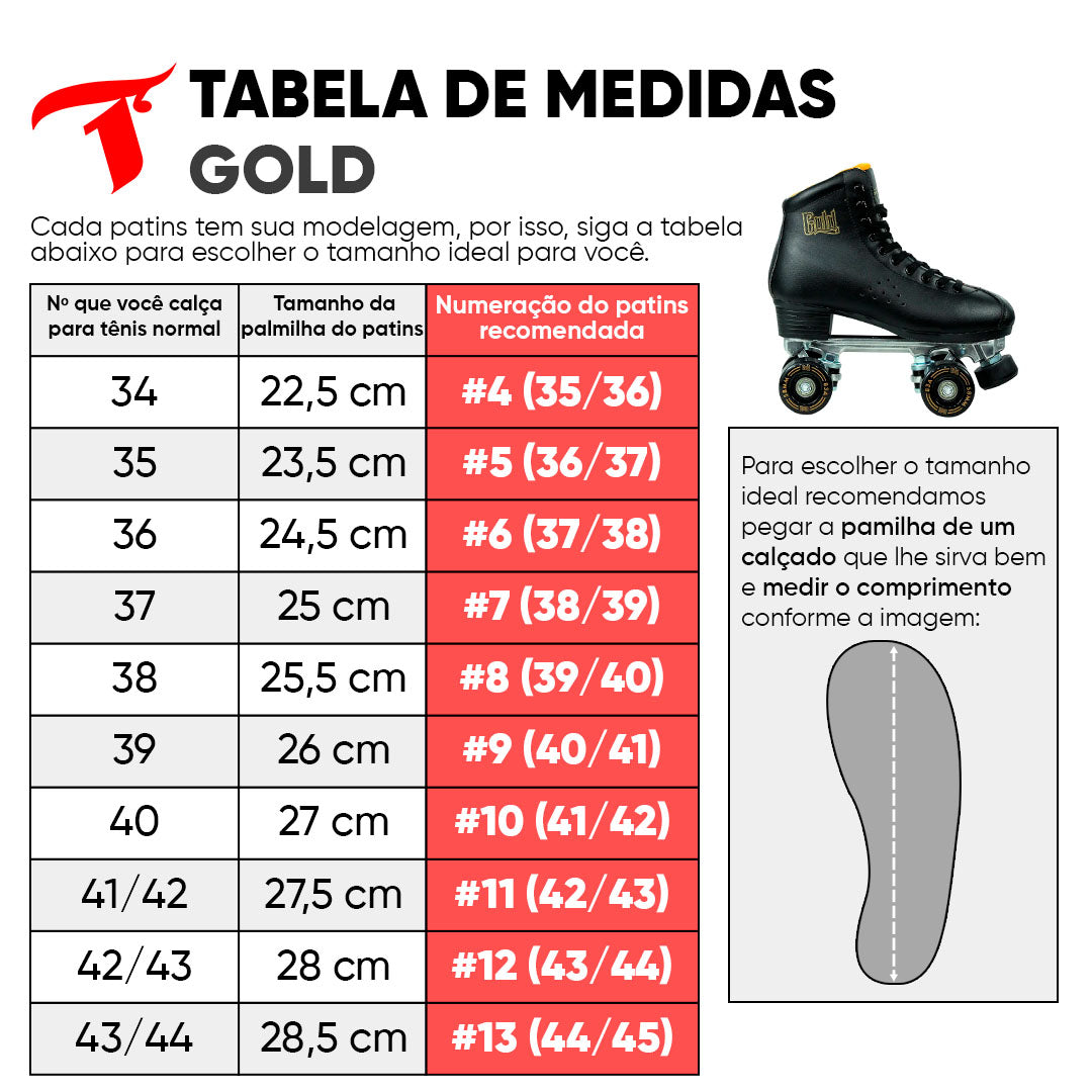 Patins Linha Mítical ABE C5 - Amarelo - Patins Júnior