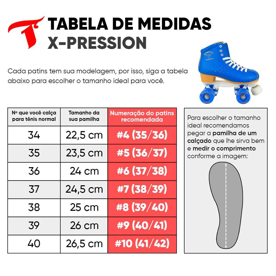 Patins Quad Traxart X-Pression - 58mm x 32mm ABEC-7