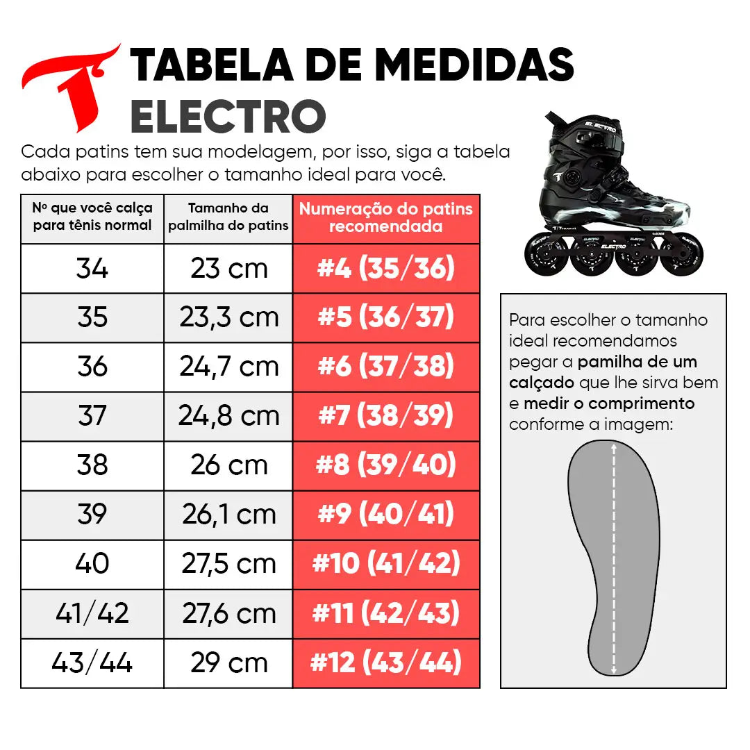 Patins Electro - 80mm ABEC-9 Cromo