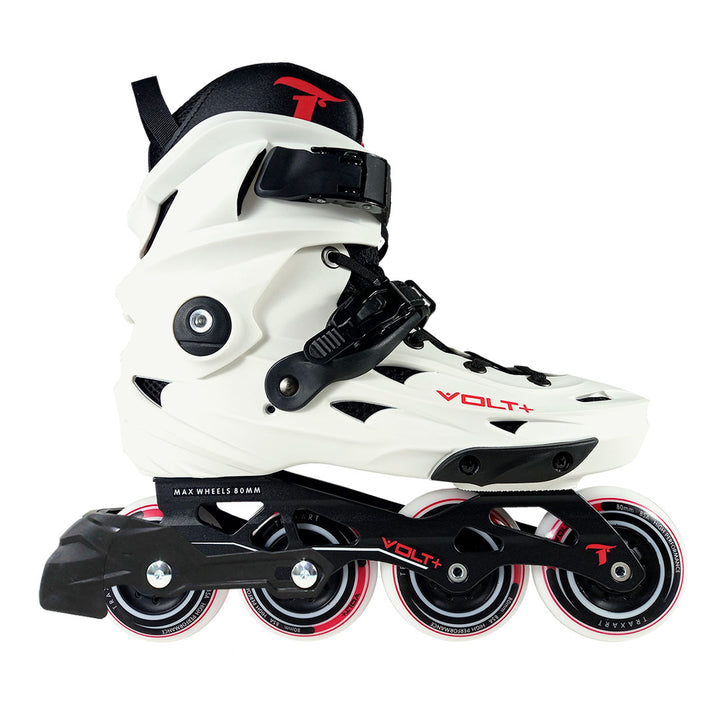 Patins Volt + 2.0 Branco com Freio - 80mm ABEC-9
