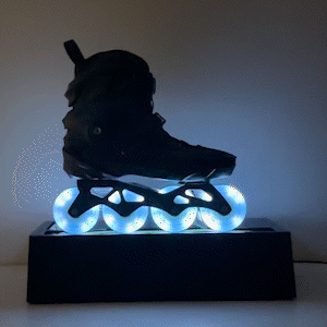 Kit Intermediário Volt Preto com Rodas LED + (Brinde)