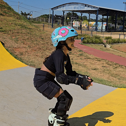 Patins Infantil X-Play Preto e Verde - 57mm ABEC-9 Cromo