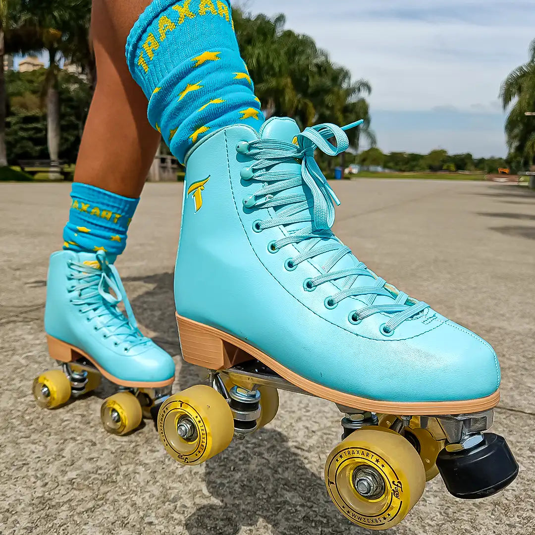 Patins Foxxy Azul - 58mm x 32mm ABEC-5