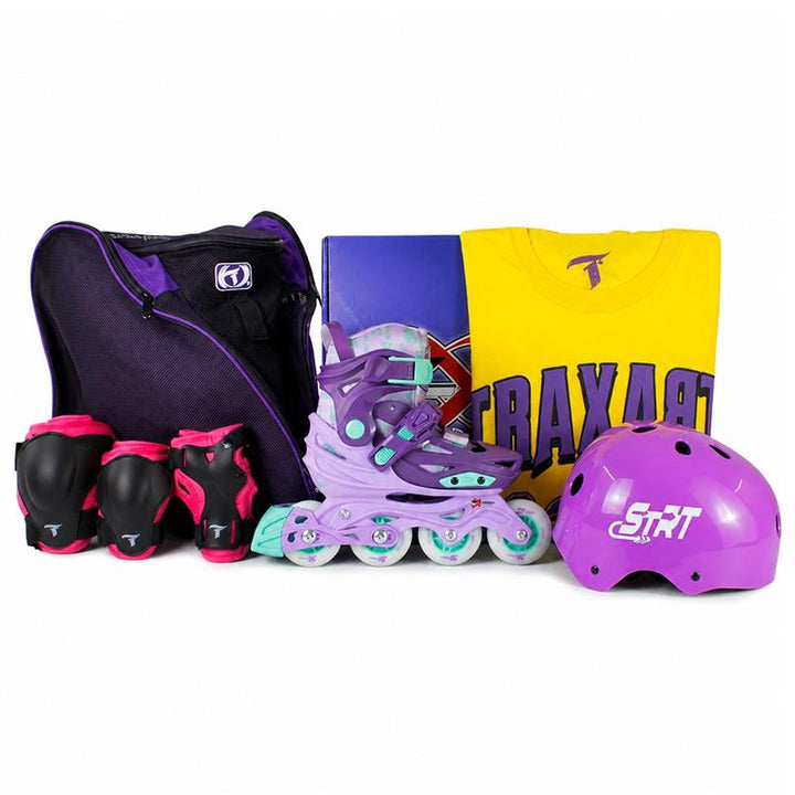 Kit Completo Infantil X-light Roxo com Mochila + (Brinde)