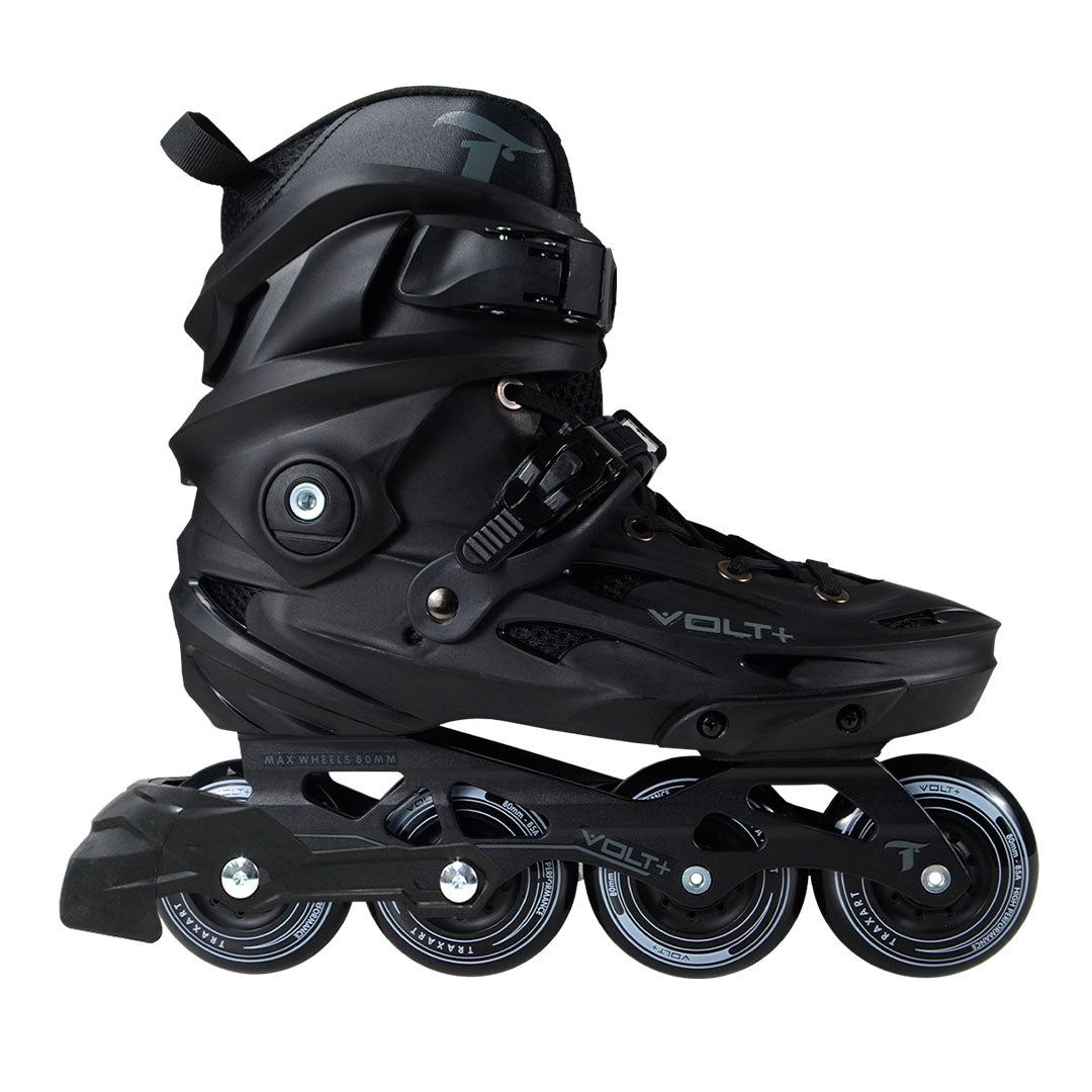 Patins Volt + 2.0 Preto com Freio - 80mm ABEC-9
