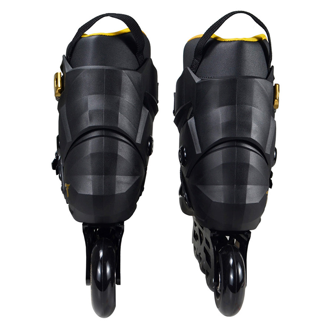 Patins Revolt Turbo Black Gold - 80mm ABEC-9 Cromo