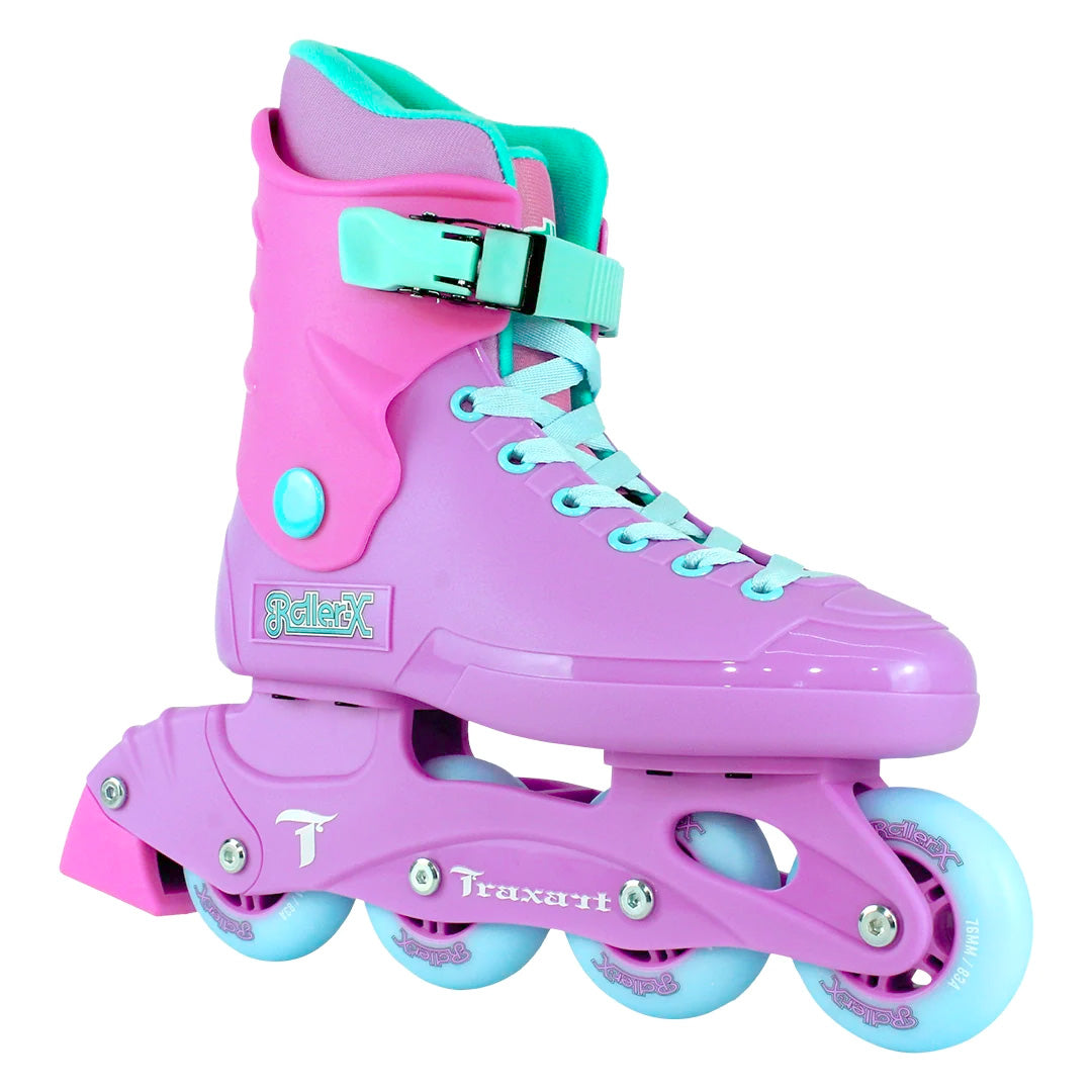 Patins Roller-X Roxo - 76mm ABEC-7