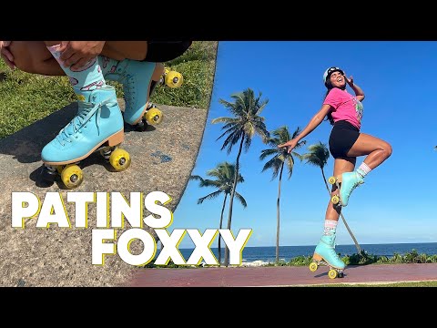 Patins Foxxy Azul - 58mm x 32mm ABEC-5