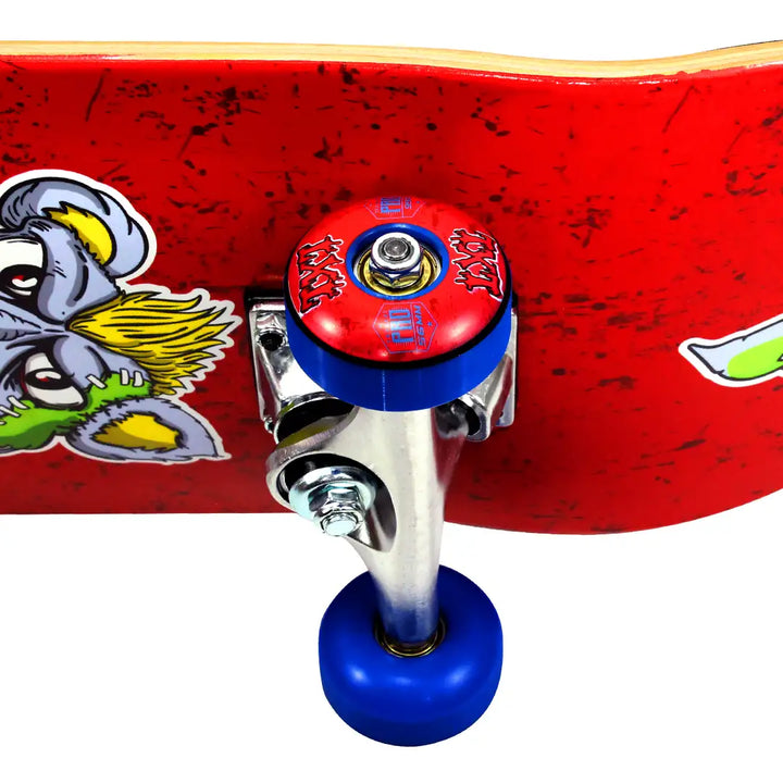 Skate Profissional Crazy Bear Vermelho DZ-280