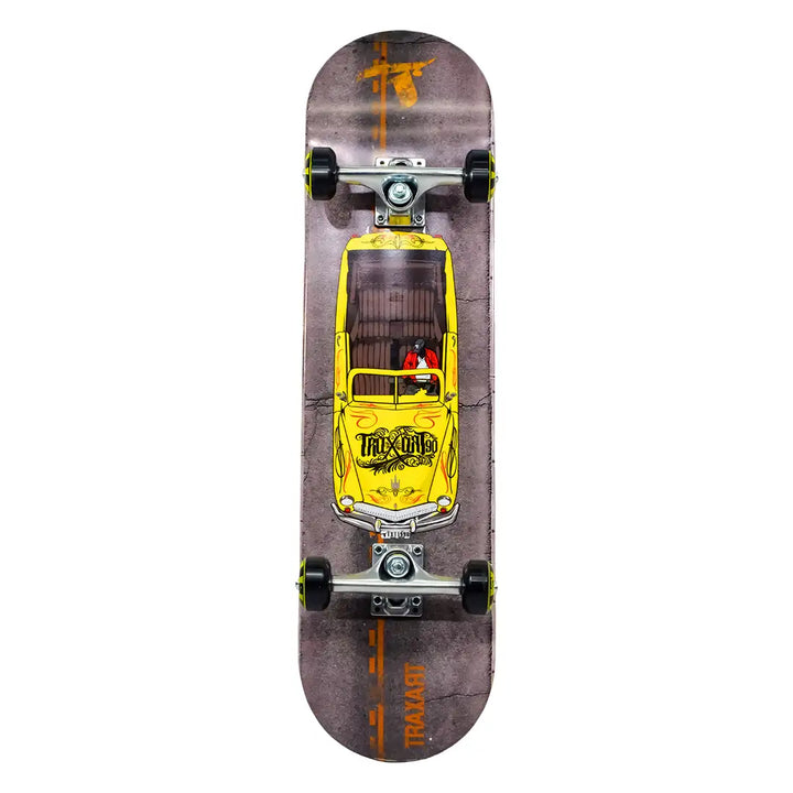 Skate Profissional Lowrider Amarelo DZ-302