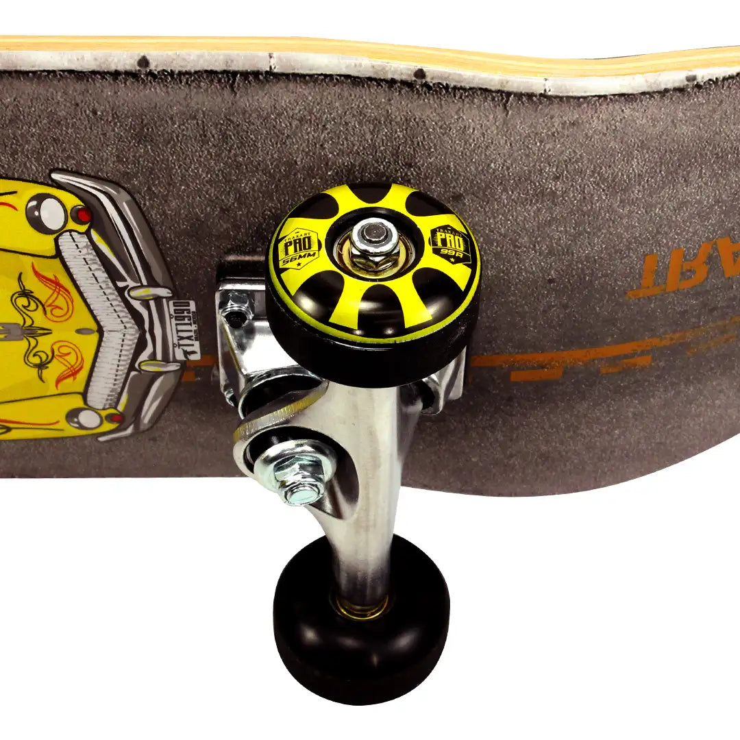 Skate Profissional Lowrider Amarelo DZ-302