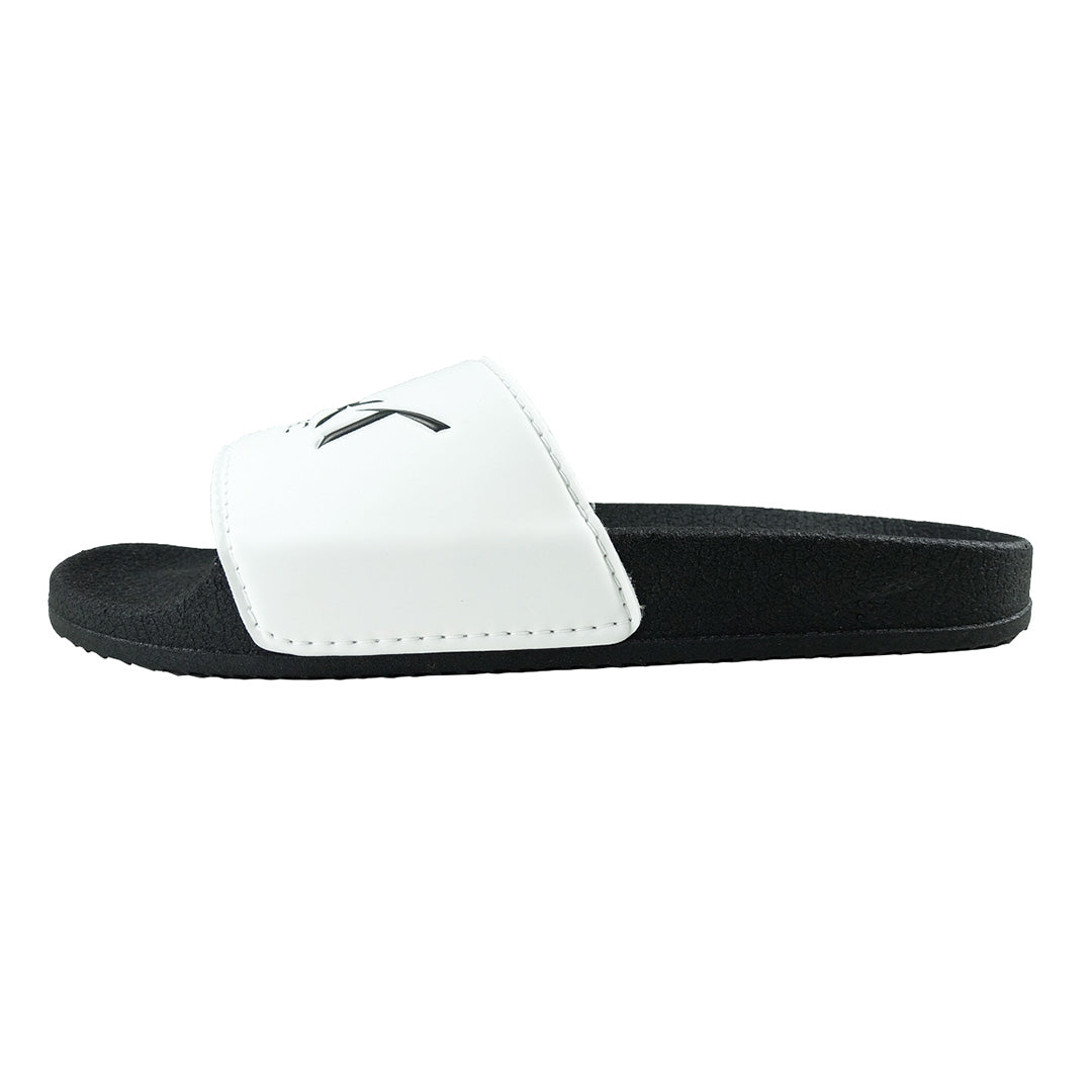 Chinelo Slide Traxart Preto com Branco DX-087