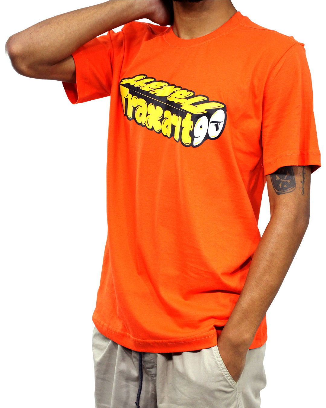 Camiseta Traxart Blocks Laranja DZ-220