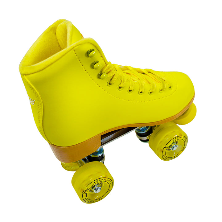 Patins  Foxxy Amarelo - 58mm x 32mm ABEC-5