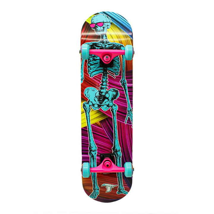 Skate X-Pro Skeleton Azul DZ-008