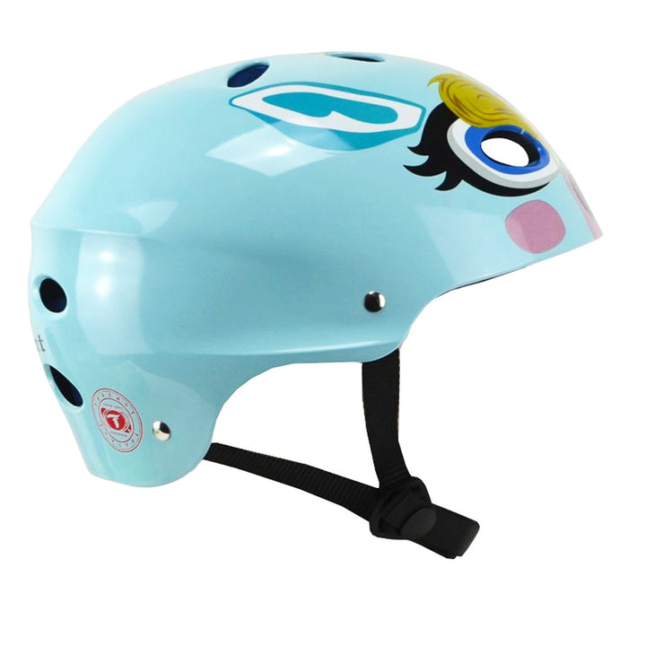 Capacete Pró Unicórnio Azul DW-140