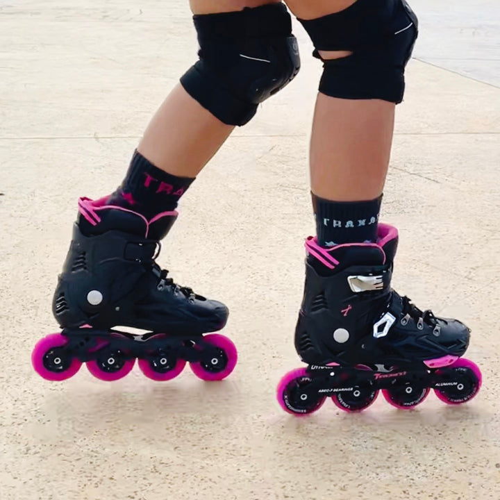 Patins Dynamix Rose - 80mm ABEC-7