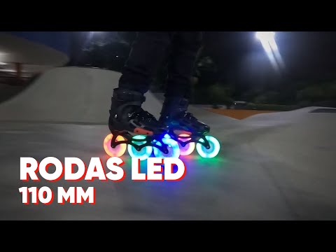 Jogo de Rodas LED 110mm/85A DY-002