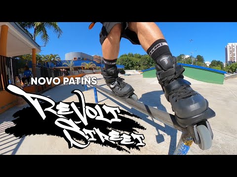 Patins Aggressive Revolt Street - 59mm ABEC-9 Cromo