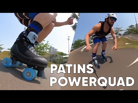 Patins Powerquad - 58mm x 32mm ABEC-5