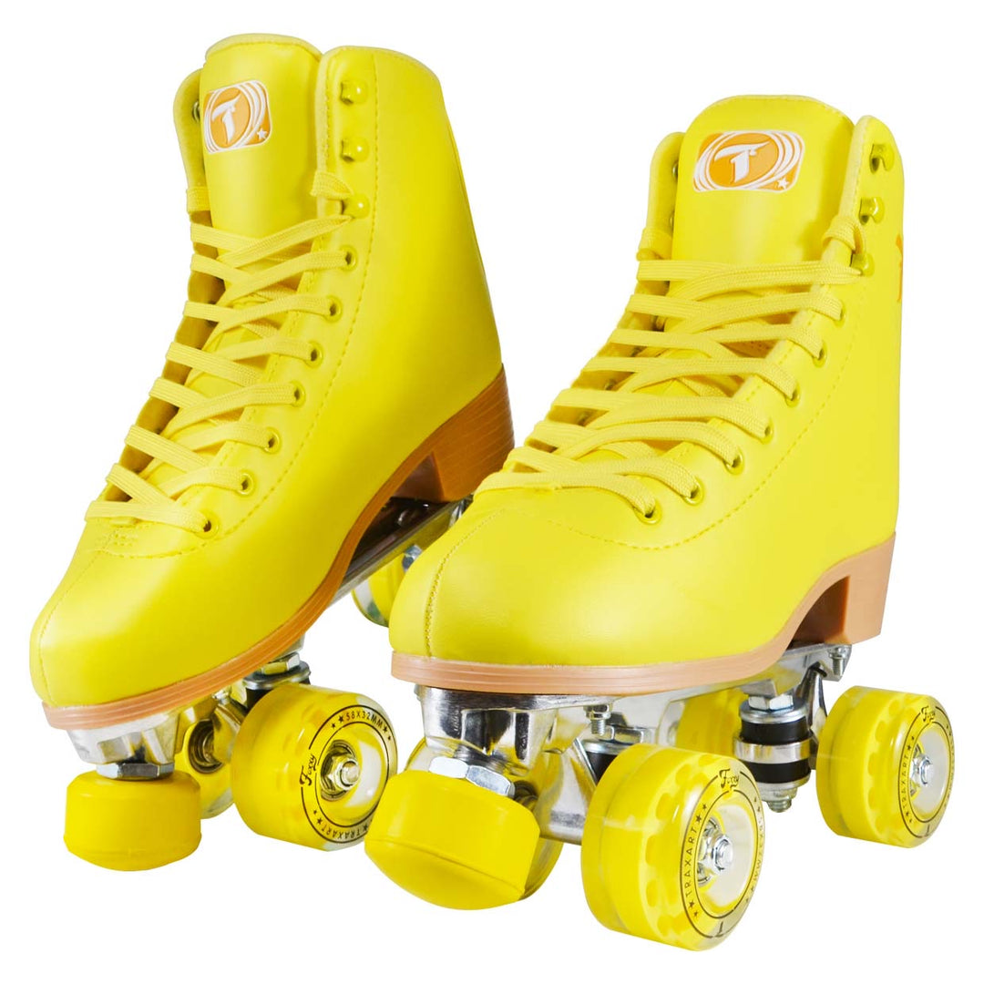 Patins  Foxxy Amarelo - 58mm x 32mm ABEC-5