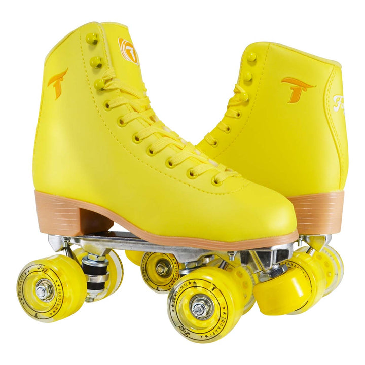 Patins  Foxxy Amarelo - 58mm x 32mm ABEC-5