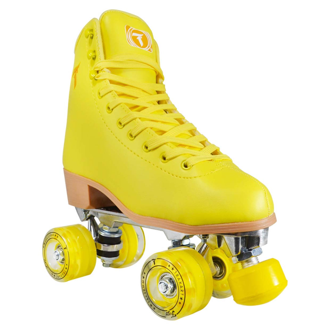 Patins  Foxxy Amarelo - 58mm x 32mm ABEC-5