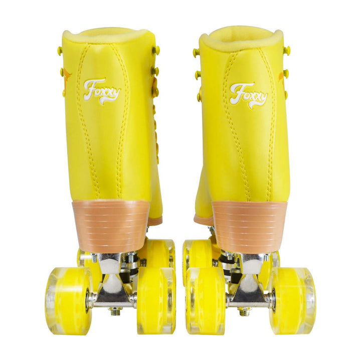 Patins  Foxxy Amarelo - 58mm x 32mm ABEC-5