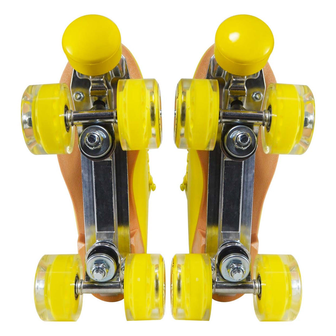 Patins  Foxxy Amarelo - 58mm x 32mm ABEC-5