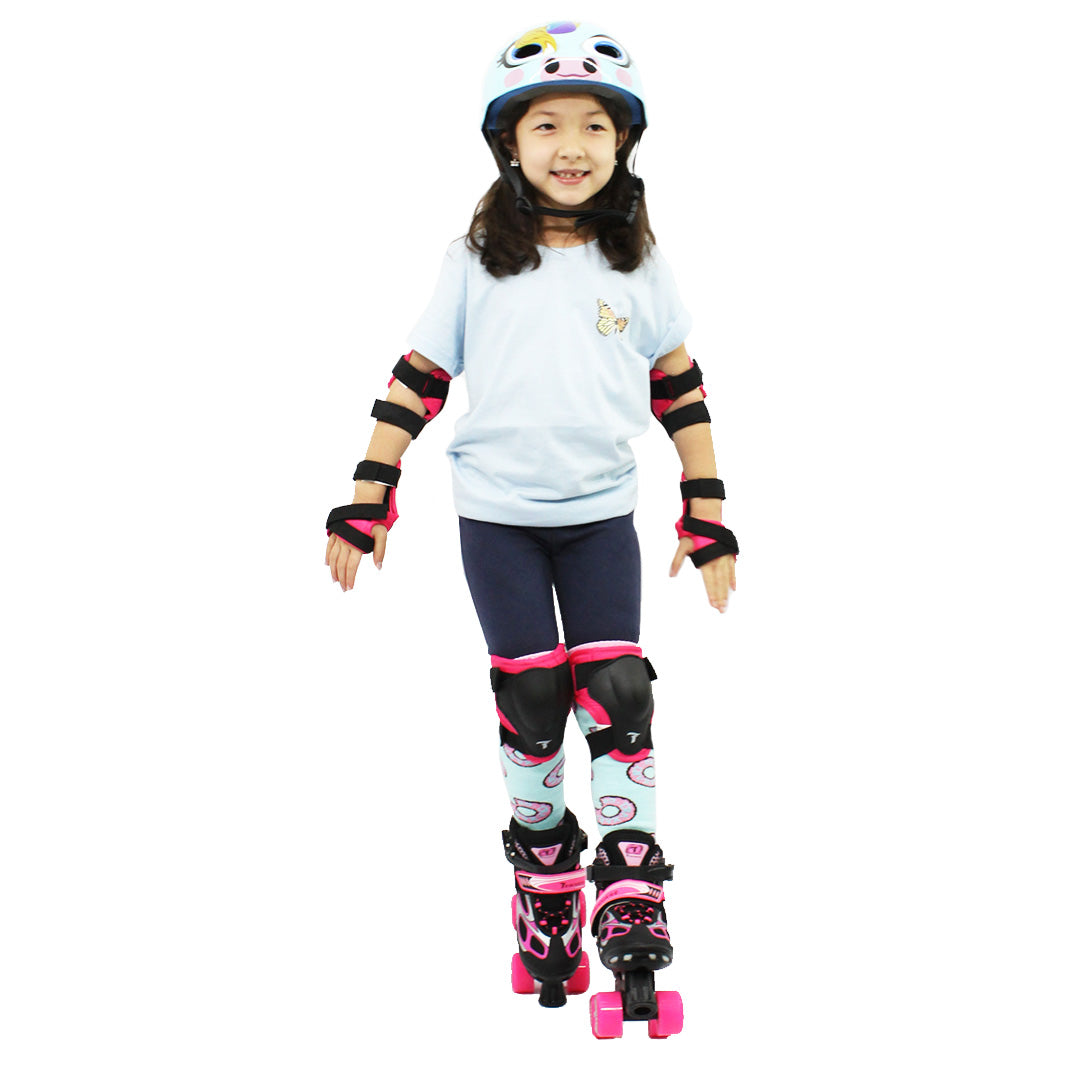 Kit Protetor Infanto Juvenil Rosa - DY-144
