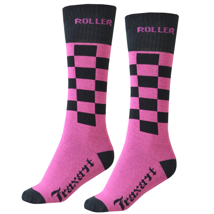 Meia Inline Quadriculada Roller DY-049