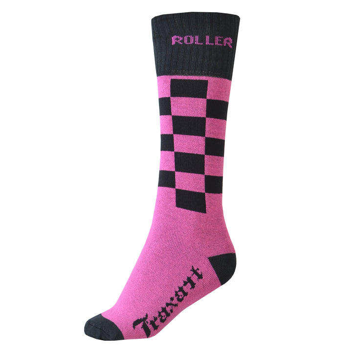 Meia Inline Quadriculada Roller DY-049