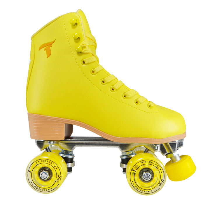 Patins  Foxxy Amarelo - 58mm x 32mm ABEC-5
