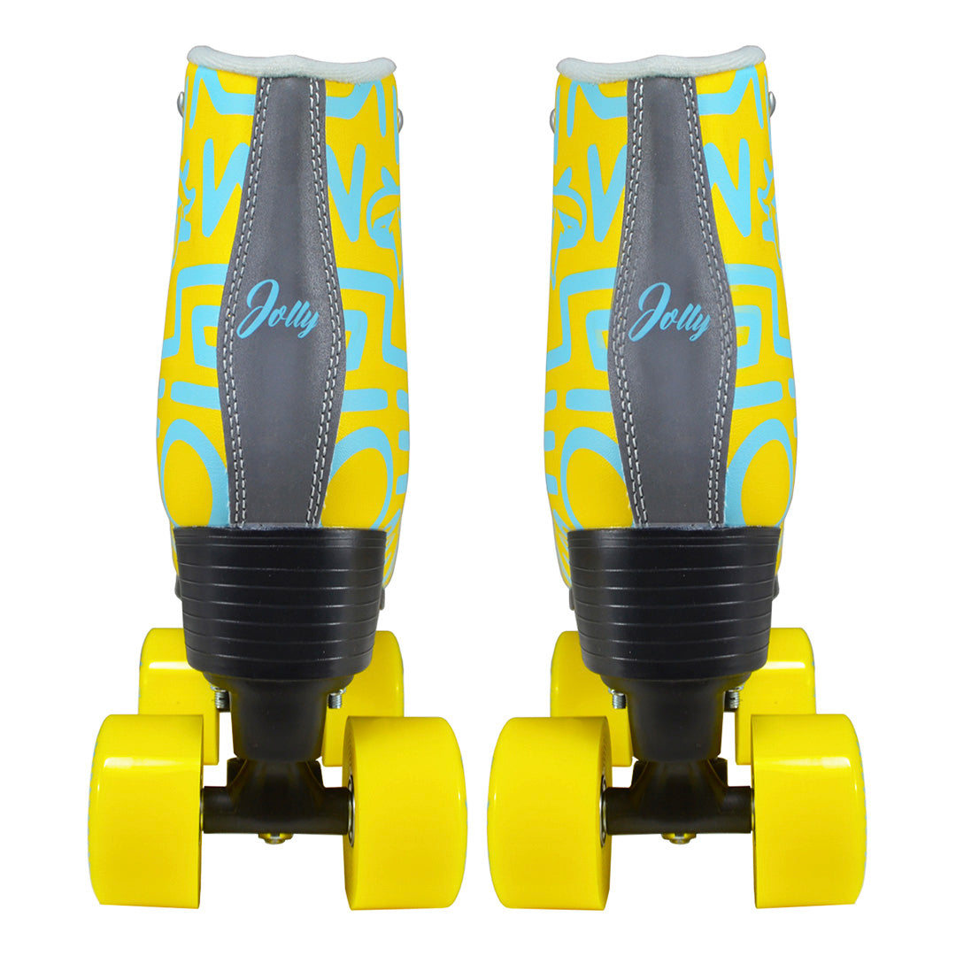Patins Jolly Amarelo Azul - 58mm x 32mm ABEC-7