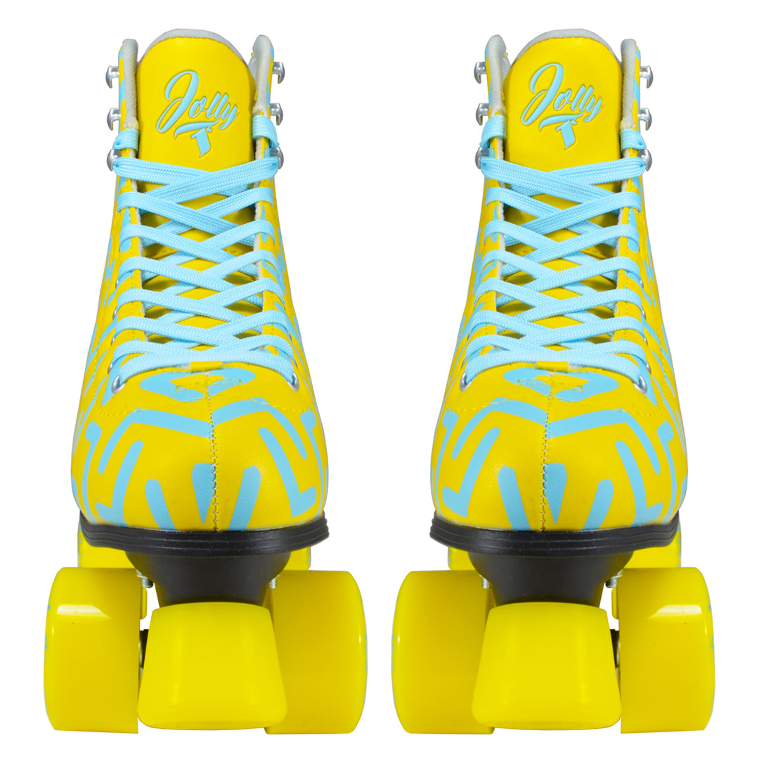 Patins Jolly Amarelo Azul - 58mm x 32mm ABEC-7