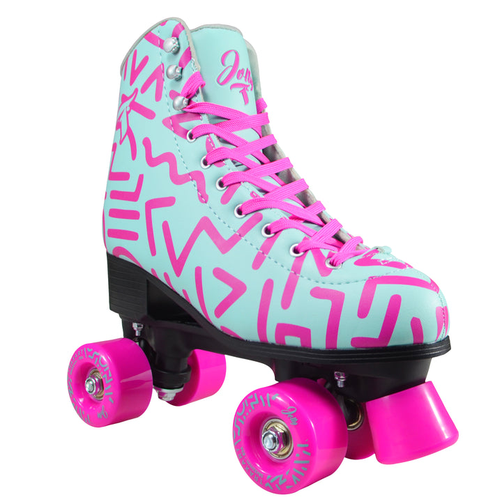 Patins Jolly Acqua e Rosa - 58mm x 32mm ABEC-7
