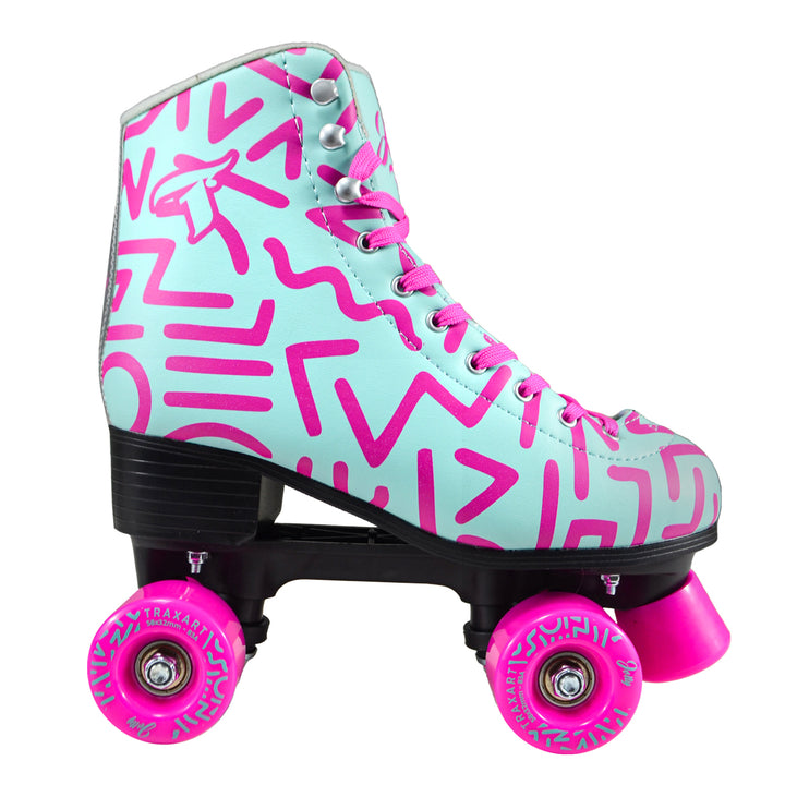 Patins Jolly Acqua e Rosa - 58mm x 32mm ABEC-7