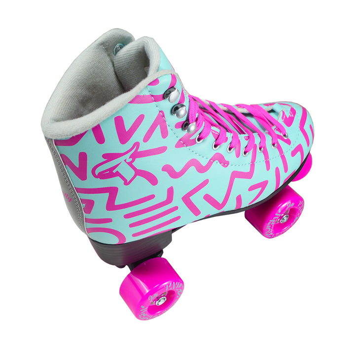 Patins Jolly Acqua e Rosa - 58mm x 32mm ABEC-7