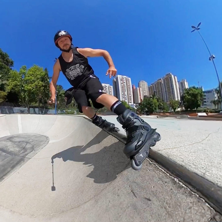 Patins Aggressive Revolt Street - 59mm ABEC-9 Cromo